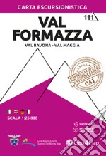 Val Formazza. Val Bavona, Val Maggia 1:25.000. Ediz. multilingue libro