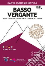 Basso Vergante. Boca, Borgomanero, Orta San Giulio, Arona 1:25.000. Ediz. multilingue