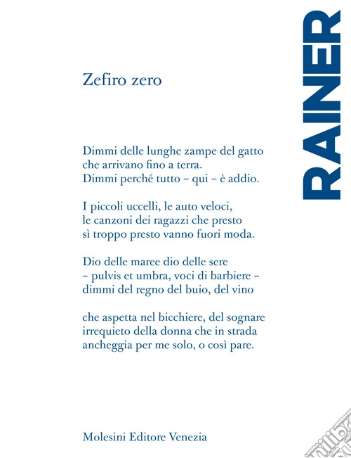 Zefiro zero