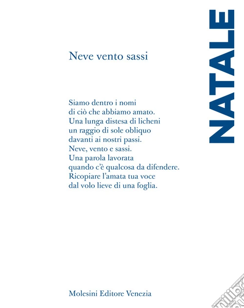 Neve vento sassi