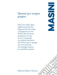 Dammi per sempre giugno libro