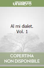 Al mi dialet. Vol. 1 libro
