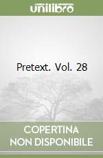 Pretext. Vol. 28 libro