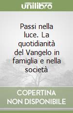 Passi nella luce. La quotidianità del Vangelo in famiglia e nella società libro