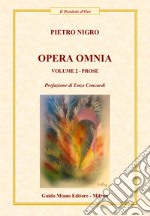 Opera omnia. Vol. 2: Prose libro