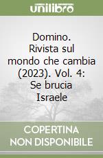 Domino. Rivista sul mondo che cambia (2023). Vol. 4: Se brucia Israele libro