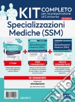 Kit completo per le specializzazioni mediche SSM. Volumi per la preparazione ai test di accesso alle scuole di specializzazione medica. Con espansione online. Con software di simulazione libro