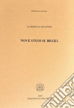 Nove studi su Hegel libro