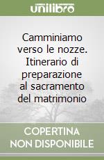 Camminiamo verso le nozze. Itinerario di preparazione al sacramento del matrimonio libro