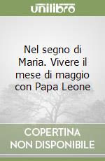Nel segno di Maria. Vivere il mese di maggio con Papa Leone libro
