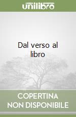 Dal verso al libro