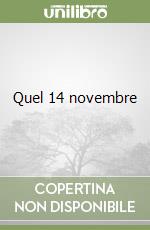 Quel 14 novembre libro