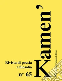 Kamen'. Rivista di poesia e filosofia. Vol. 65 libro