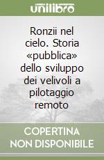 Ronzii nel cielo. Storia «pubblica» dello sviluppo dei velivoli a pilotaggio remoto