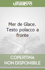 Mer de Glace. Testo polacco a fronte libro