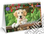 Cani felici. Calendario da tavolo 16 mesi libro