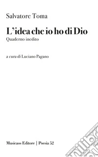 L'idea che io ho di Dio libro
