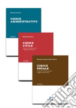 Codice penale-Codice amministrativo-Codice civile. Kit 2024 libro