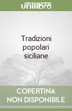 Tradizioni popolari siciliane libro