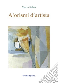 Aforismi d'artista libro