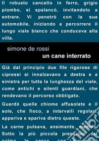 Un cane interrato