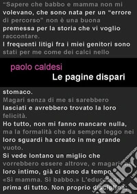 Le pagine dispari libro