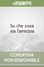 Su che cosa sia l'amicizia libro