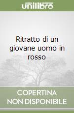 Ritratto di un giovane uomo in rosso libro