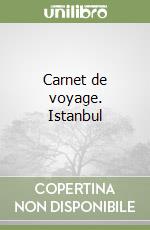 Carnet de voyage. Istanbul libro