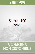 Sidera. 100 haiku libro