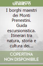 I borghi maestri dei Monti Prenestini. Guida escursionistica. Itinerari tra natura, storia e cultura dei Borghi Prenestini libro