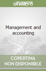 Management and accounting libro