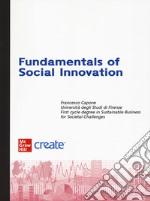 Fundamentals of social innovation libro