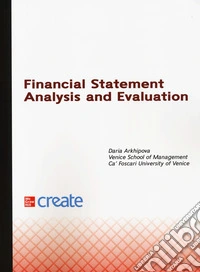 Financial statement analysis and evaluation libro