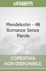 Mendelsohn - 48 Romanze Senza Parole libro