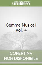 Gemme Musicali Vol. 4 libro