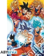 Dragon Ball Super: GB Eye - Goku's Transformations (Poster 91,5X61 Cm) poster