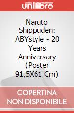 Naruto Shippuden: ABYstyle - 20 Years Anniversary (Poster 91,5X61 Cm) poster
