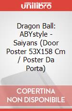 Dragon Ball: ABYstyle - Saiyans (Door Poster 53X158 Cm / Poster Da Porta) poster