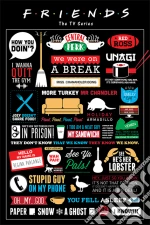 Friends: Pyramid - Infographic (Poster Maxi 61X91,5 Cm) poster