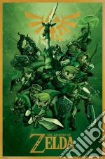 Nintendo: Pyramid - The Legend Of Zelda - Link (Poster Maxi 61X91,5 Cm) poster