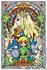 Nintendo: Pyramid - The Legend Of Zelda - Stained Glass (Poster Maxi 61X91,5 Cm) poster