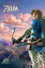 Nintendo: Pyramid - The Legend Of Zelda - Breath Of The Wild - Hyrule Scene Landscape (Poster Maxi 61X91,5 Cm) poster