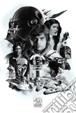 Star Wars: Pyramid - 40Th Anniversary - Montage (Poster Maxi 61X91,5 Cm) poster