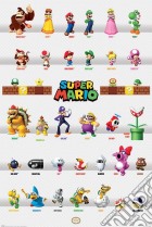 Super Mario (Character Parade) Maxi Poster (Stampa) poster