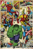 Marvel Comic Here Come The Heroes (Maxi Poster 61x91,50 Cm) poster