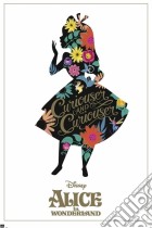 Alice In Wonderland Silhouette (Maxi Poster 61x91,50 Cm) poster