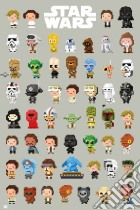 Star Wars 8-Bit Characters (Maxi Poster 61x91,50 Cm) poster