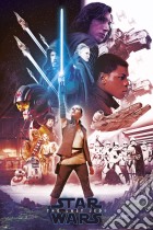 Star Wars Viii Blue Saber (Maxi Poster 61x91,50 Cm) poster