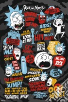 Rick And Morty Quotes (Maxi Poster 61x91,50 Cm) poster